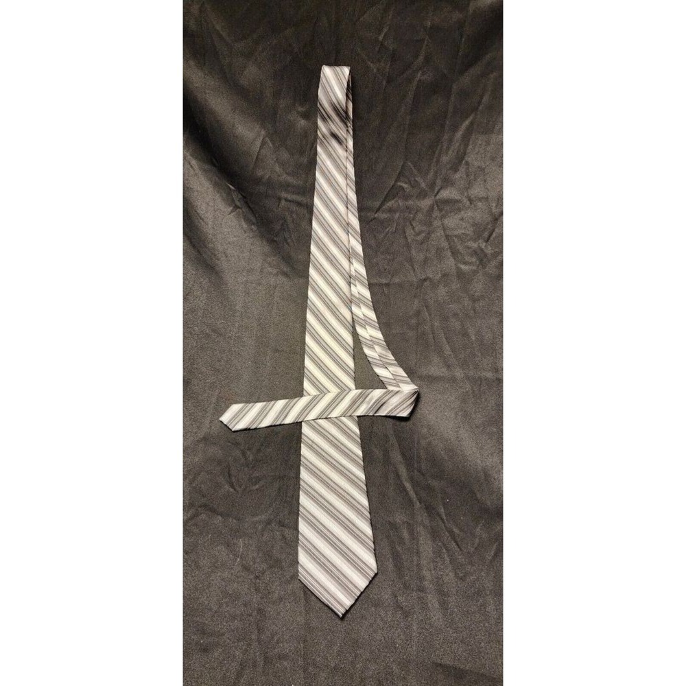 STAFFORD BERT PULITZER 417 Necktie Men OS Multicolor Striped Floral Paisley - Picture 2 of 11